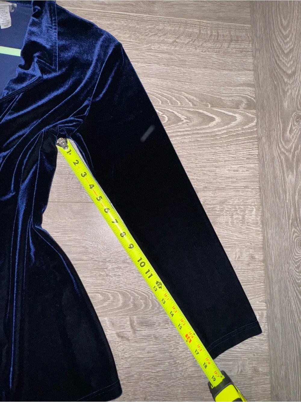 Vintage Women’s S Jacqueline Ferrar Deep Blue Velvet Blazer Cocktail‎ Old Money